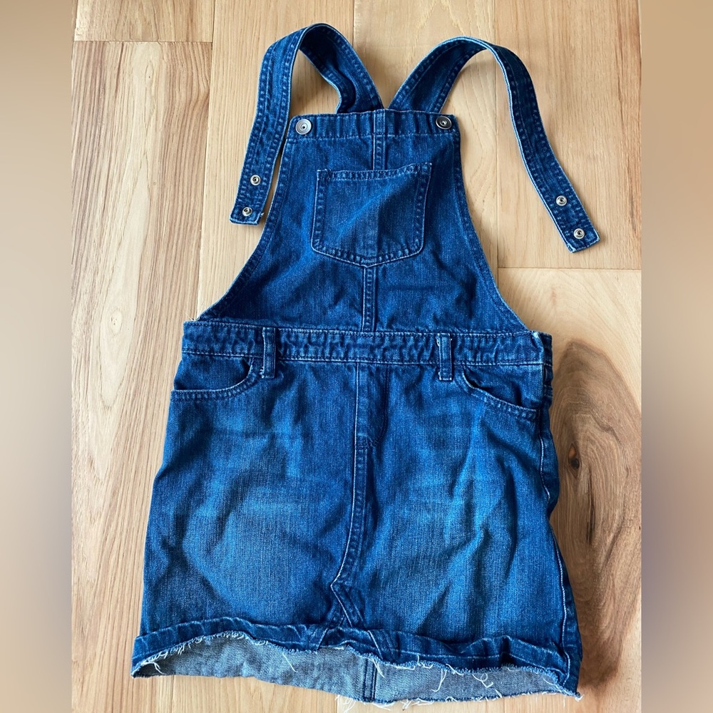 The Children’s Place denim skirt overalls